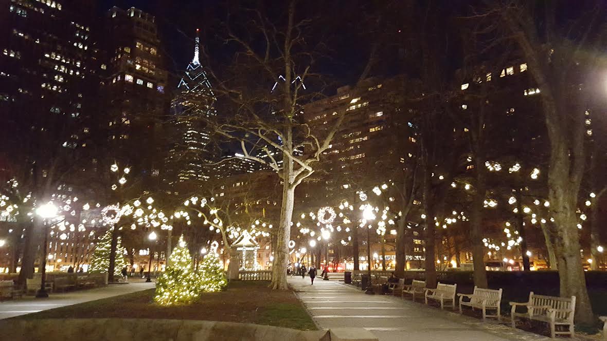 rittenhouse lights at night 2015