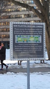 winter planting at rittenhouse